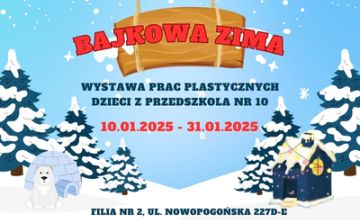 Bajkowa Zima w Filii nr 2